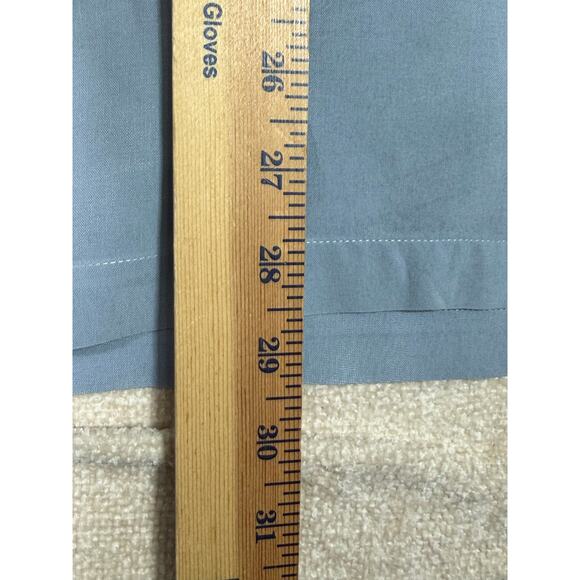 Nat Nast Men XL Blue 100% Silk Short Sleeve Button Front Camp Bowling Shirt - Picture 5 of 6